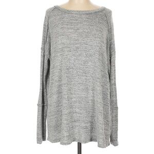 Cozy Gray Long Sleeve Top
